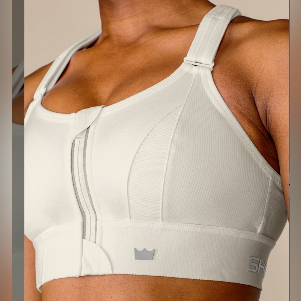 SHEFIT Luxe Cream Sports Bra